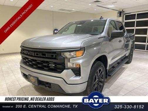 Sterling Gray Metallic 2024 Chevrolet Silverado 1500 Custom