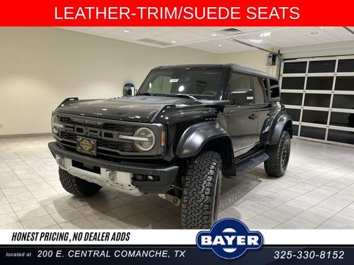 Shadow Black 2024 Ford Bronco Raptor