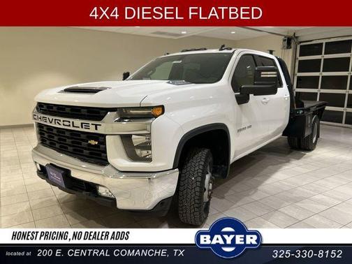 Summit White 2021 Chevrolet Silverado 3500 LT