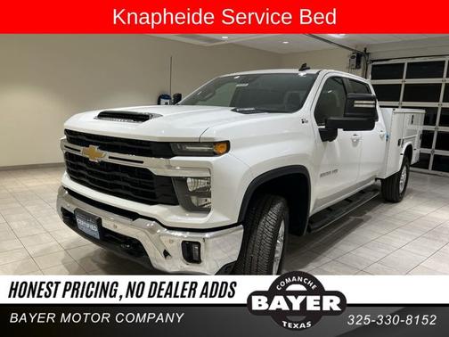 Summit White 2025 Chevrolet Silverado 3500 LT
