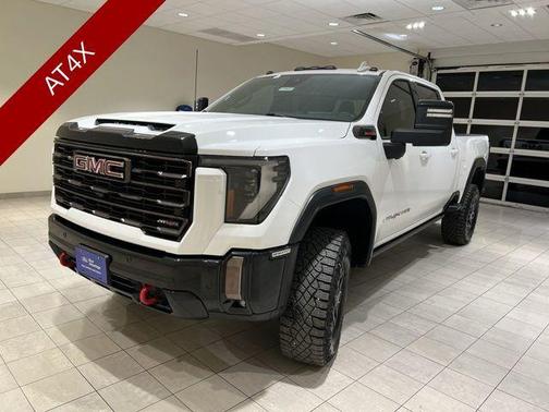 Summit White 2024 GMC Sierra 2500 AT4X