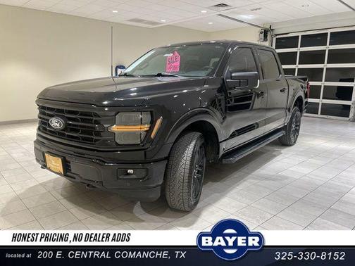 Agate Black Metallic 2025 Ford F-150 XLT