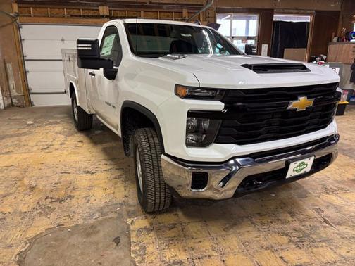 Summit White 2024 Chevrolet Silverado 3500 Work Truck