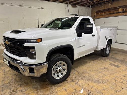 Summit White 2024 Chevrolet Silverado 3500 Work Truck