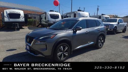 Gun Metallic 2021 Nissan Rogue Platinum