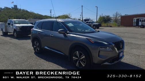 Gun Metallic 2021 Nissan Rogue Platinum