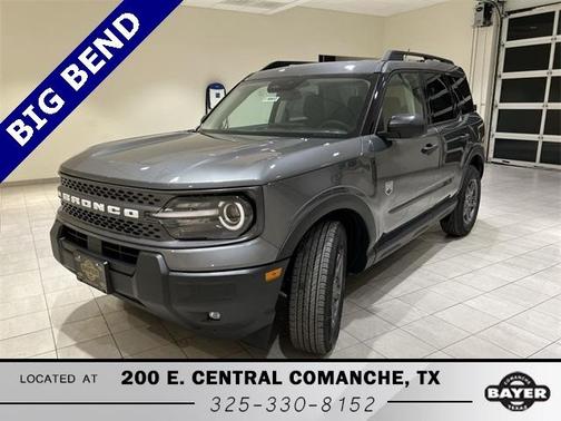 Carbonized Gray Metallic 2025 Ford Bronco Sport Big Bend SUV