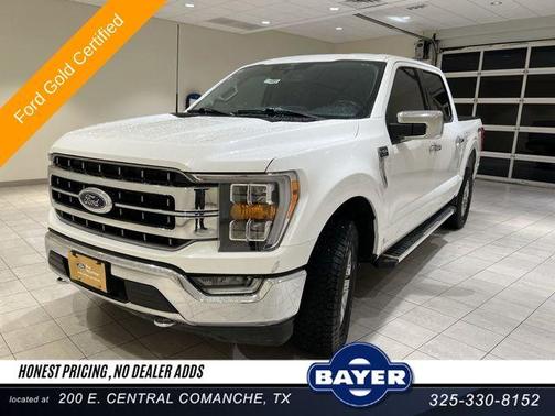 Star White 2023 Ford F-150 Lariat