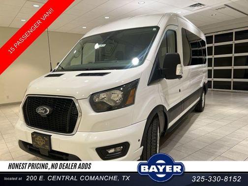 Oxford White 2025 Ford Transit-350 XLT
