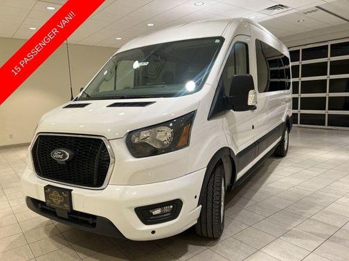 Oxford White 2025 Ford Transit-350 XLT