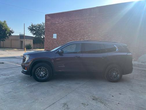 Crystal Metallic 2025 GMC Acadia Elevation