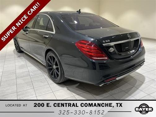 2016 Mercedes-Benz AMG S AMG S 63 4MATIC