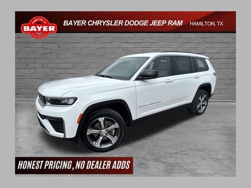 Bright White Clearcoat 2026 Jeep Grand Cherokee L Limited 4x2 SUV