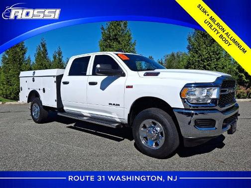 Bright White 2021 RAM 3500 Tradesman Crew Cab 4x4 8 Box
