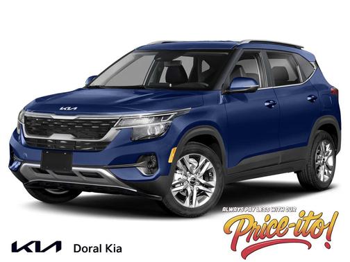 Dark Ocean Blue 2023 Kia Seltos EX