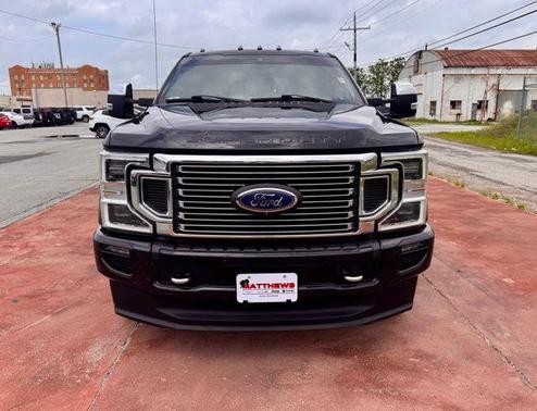 Agate Black Metallic 2020 Ford F-350 Platinum