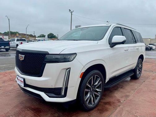 Crystal White 2021 Cadillac Escalade Sport