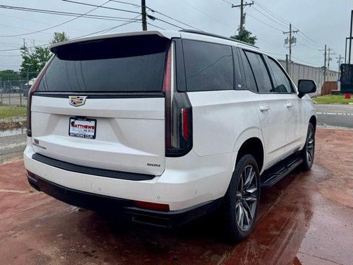 Crystal White 2021 Cadillac Escalade Sport