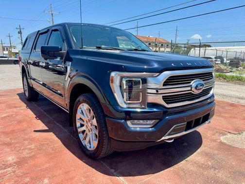 Antimatter Blue Metallic 2021 Ford F-150 Limited
