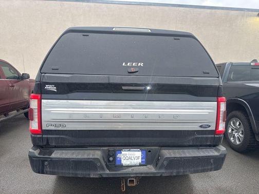 Antimatter Blue Metallic 2021 Ford F-150 Limited