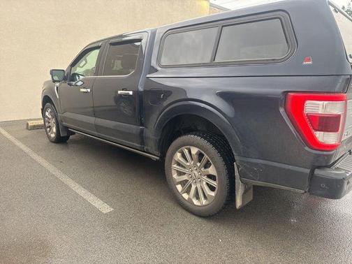 Antimatter Blue Metallic 2021 Ford F-150 Limited