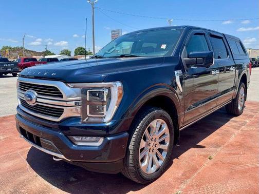 Antimatter Blue Metallic 2021 Ford F-150 Limited