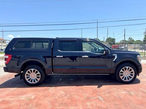 Antimatter Blue Metallic 2021 Ford F-150 Limited