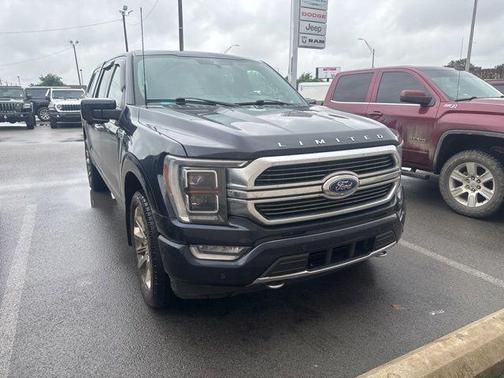 Antimatter Blue Metallic 2021 Ford F-150 Limited