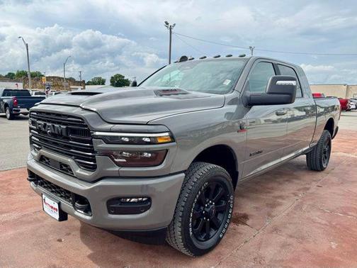 Ceramic Gray Clearcoat 2026 RAM 2500 Laramie Mega Cab 4x4 6'4' Box