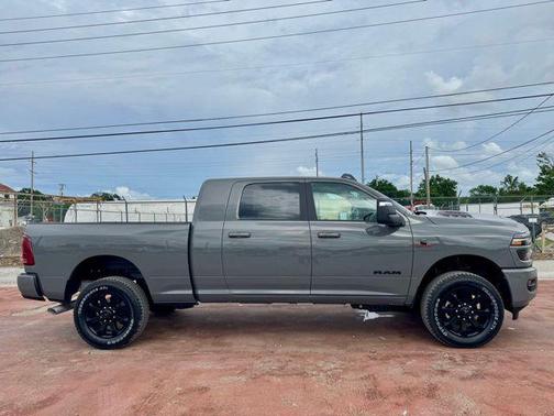 Ceramic Gray Clearcoat 2026 RAM 2500 Laramie Mega Cab 4x4 6'4' Box