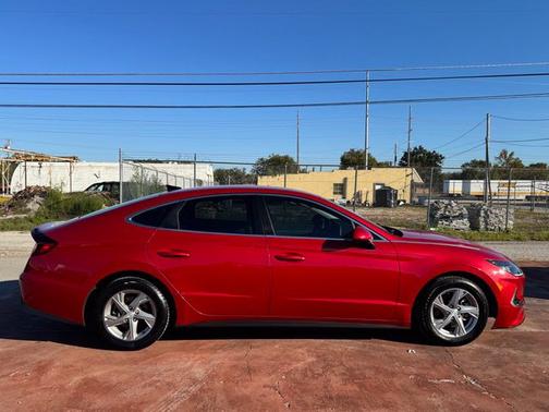 Calypso Red 2021 Hyundai SONATA SE