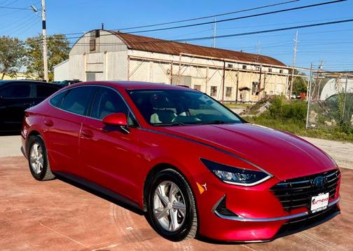 Calypso Red 2021 Hyundai SONATA SE