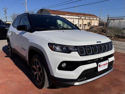 Bright White Clearcoat 2026 Jeep Compass Limited