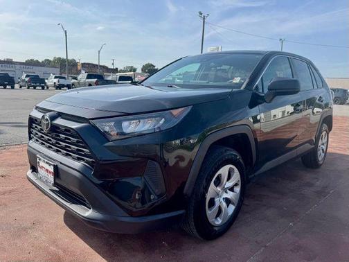 Midnight Black Metallic 2022 Toyota RAV4 LE