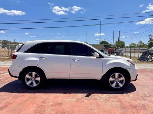 Aspen White Pearl II 2012 Acura MDX 3.7L Technology