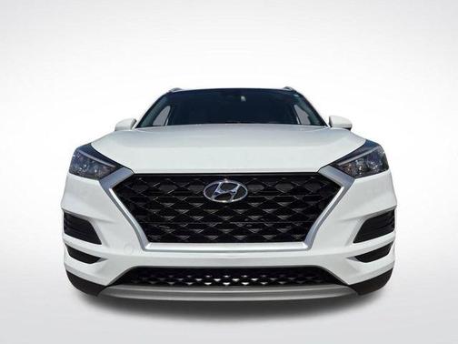 White Cream 2021 Hyundai TUCSON SEL
