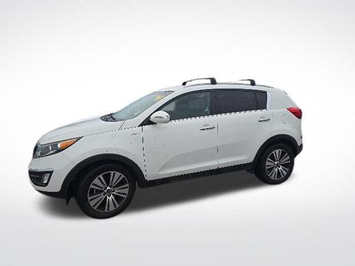 Clear White 2015 Kia Sportage EX