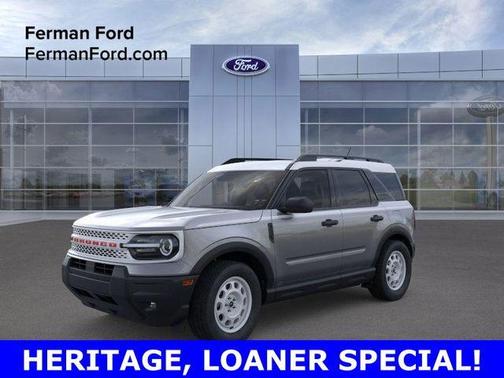 Carbonized Gray Metallic 2025 Ford Bronco Sport Heritage SUV