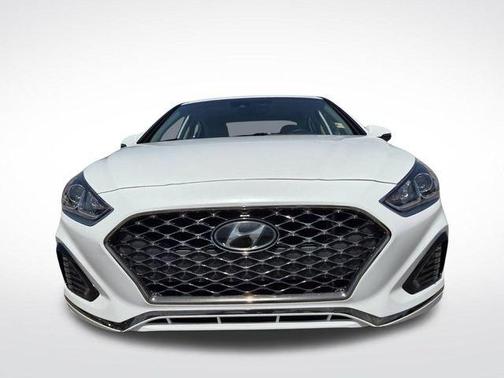 Quartz White 2019 Hyundai SONATA SEL