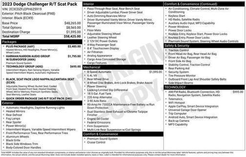 2023 Dodge Challenger R/T Scat Pack