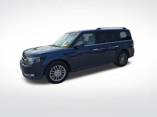Blue 2017 Ford Flex SEL