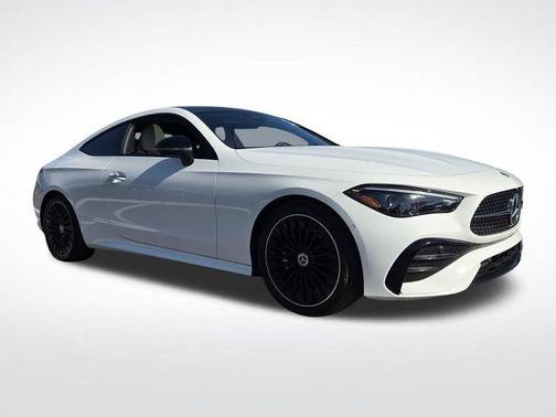 White 2024 Mercedes-Benz CLE 300 Base 4MATIC Coupe