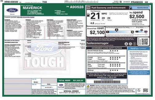 Cactus 2023 Ford Maverick XLT