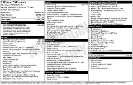 2019 Audi Q5 2.0T Premium