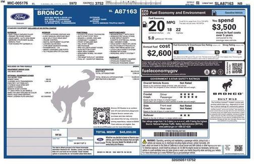 2025 Ford Bronco Big Bend