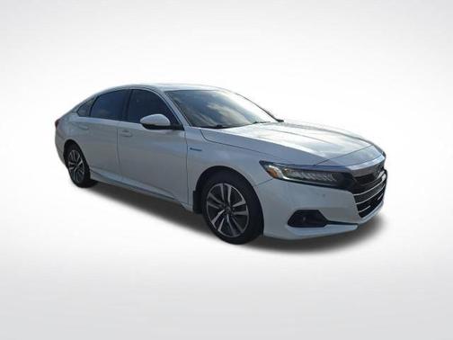 White 2021 Honda Accord Hybrid EX-L