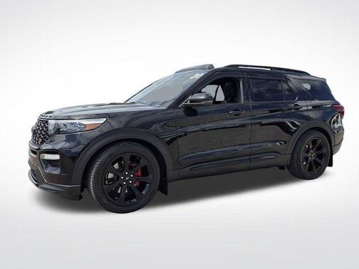 Black Metallic 2020 Ford Explorer ST