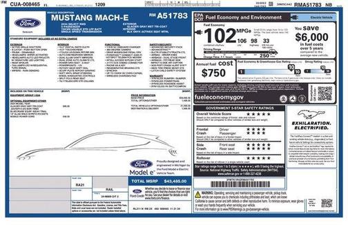 Gray Metallic 2024 Ford Mustang Mach-E Select