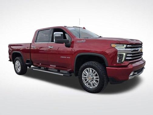 Cherry Red Tintcoat 2022 Chevrolet Silverado 3500 High Country Truck