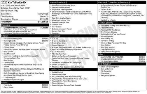 2020 Kia Telluride EX